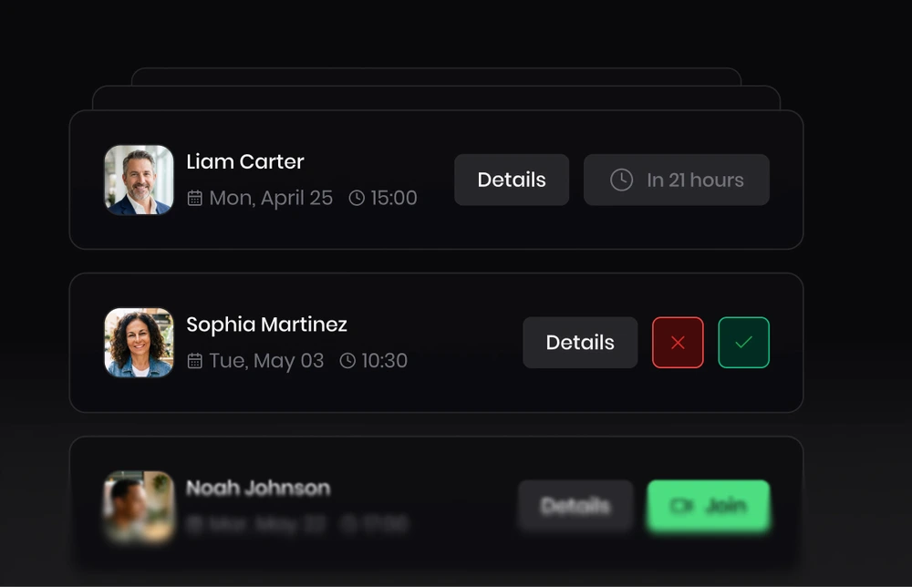 Manage requests
